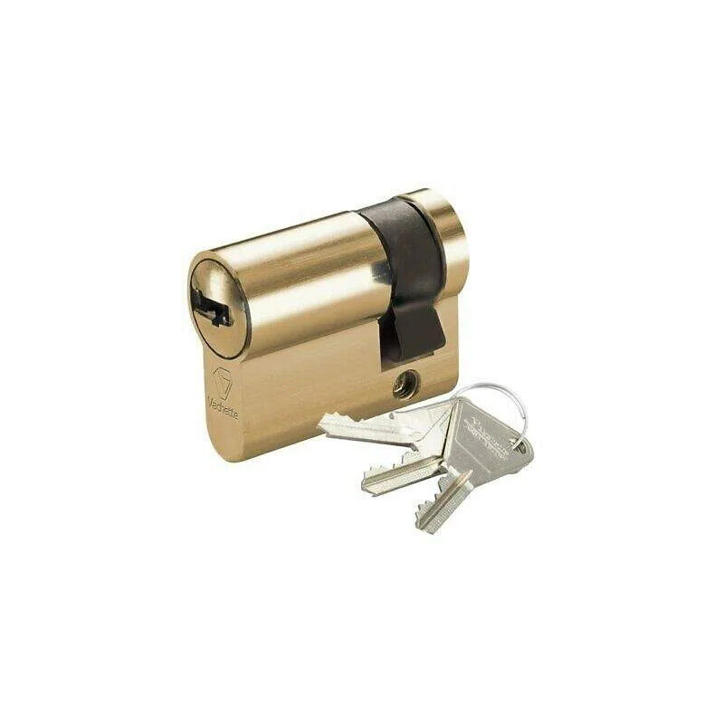 

de medio cilindro de latón para la puerta del garaje 30x10 - Vachette