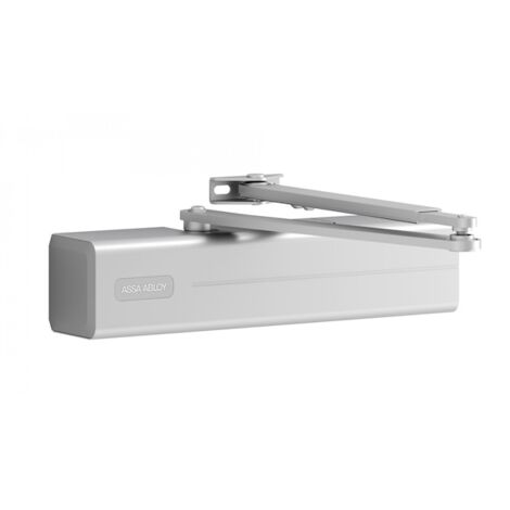 Vachette – Ferme-porte bras standard DC140 – Force de fermeture NF EN 1154 – Compatible portes jusqu'à 1250 mm et 100 kg – Système à bras compas