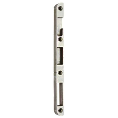 Vachette – Gâche médiane L.16mm pour crémone – Modèle à droite 4984 – Pour bois dur – Installation facile et rapide