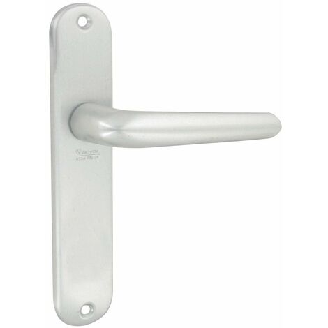 Vachette Mondial Bec Cane Anodisé Poignée De Porte Bec De Cane Anodisée Argent - Vachette