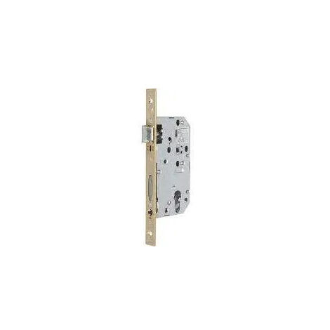 Vachette – Serrure à larder axe 50 mm – Serrure encastrée réversible pour portes – Carré 7 mm pour installation facile – Compatible avec portes standards