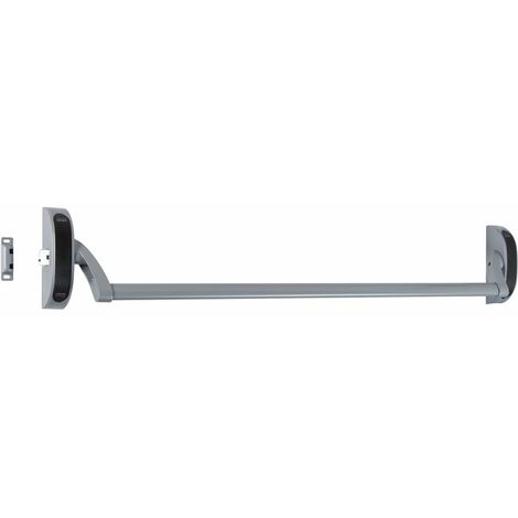 Vachette – Serrure anti-panique 6800 Premium PA barre 1 point – Sens de pose : gauche/droite – Système de barre pour sécurité renforcée – Couleur argent