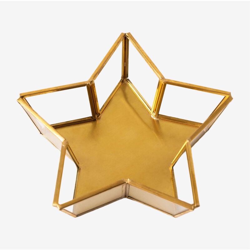

Vaciabolsillos de Cristal Sirio Dorado - Sklum