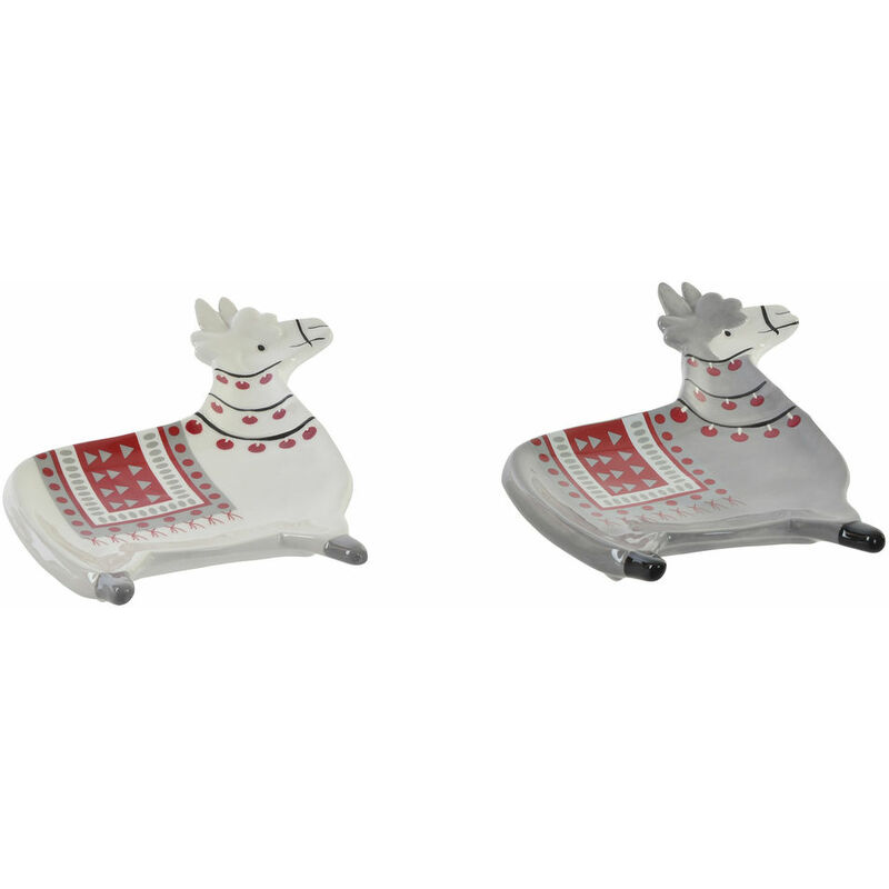 

Vaciabolsillos DKD Home Decor Dolomita Llama (2 pcs) (15.5 x 19.4 x 3 cm)