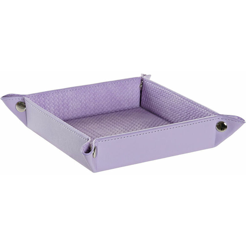 

Vaciabolsillos DKD Home Decor Lila Poliuretano (20 x 20 x 4 cm)