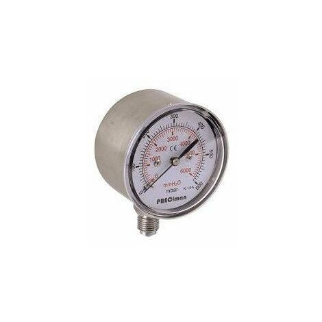 Vacuometre Glycerine D63 -1/0b