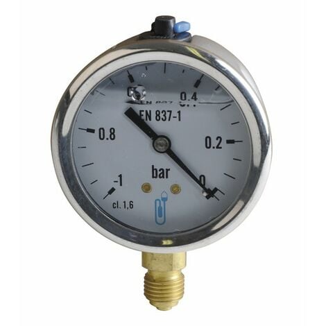 Vacuometro -1/0 bar Ø 63mm
