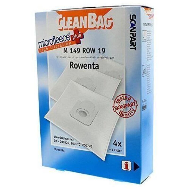 CleanBag M 149 ROW 19 Dust bag for ZR-200520, 200570, 200720