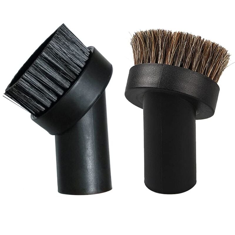 Image of ZVD - Vacuum Cleaner Brush 2 Pieces Vacuum Cleaner Brush Dust Brushes Furniture Brush Nozzle for Vacuum Cleaner Furniture Brush Accessories Vacuum