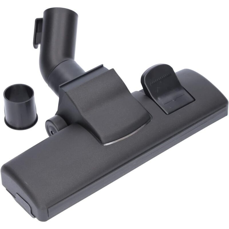 Vacuum cleaner brush, Universal, 35/32 mm, Plastic, with 2 wheels, Cord plug for carpet and adapter, Suitable for AEG, Siemens, Miele, Bosch vacuum