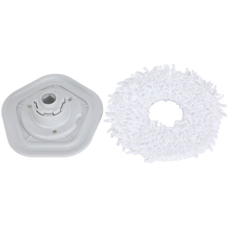 Vacuum Cleaner Rag Accessories Replacement Spare Part Cleaning Mop Rag with ABS Rotating Tray for Dreame W10 Pro