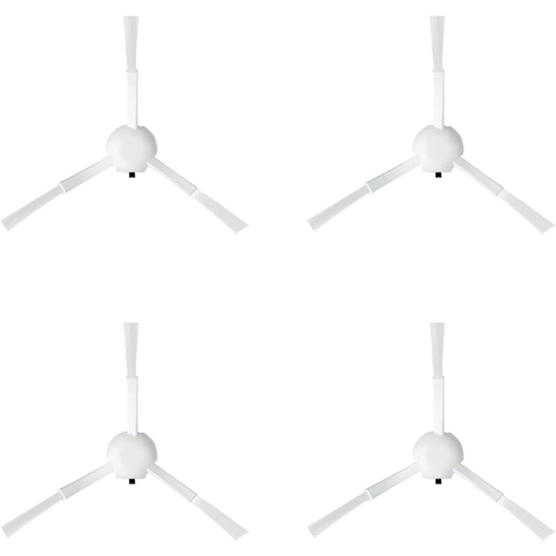 Vacuum Cleaner Spare Parts (4 Side Brushes) Compatible with Dreame Bot L10s Ultra Robot Vacuum Cleaner Accessories