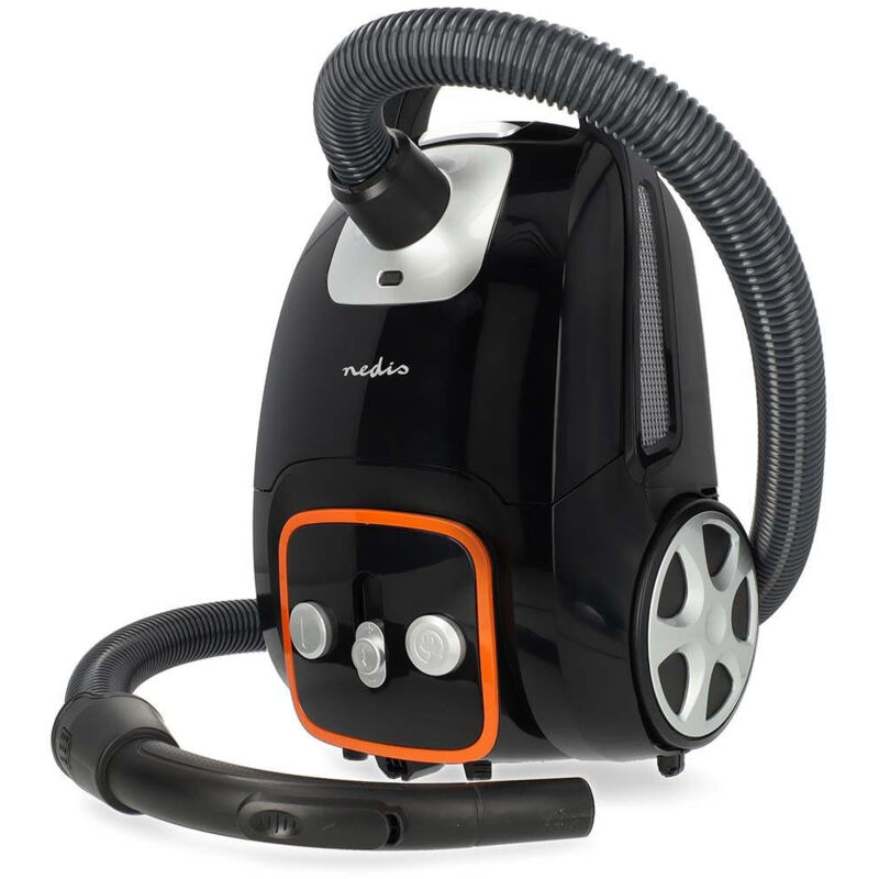 Nedis Vacuum Cleaner | With Bag | 700 W | Dust capacity: 3.0 l | Combi Brush | Action radius: 9.00 m | Vacuum cleaner suction control | Hepa 13 | Anthr