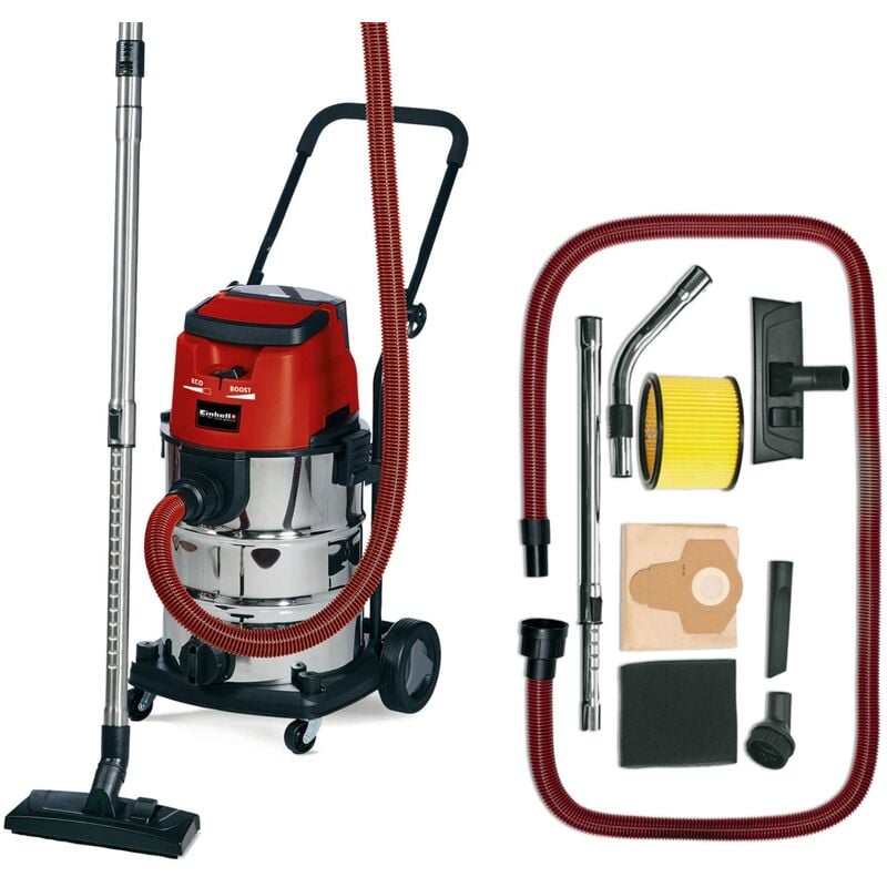 Cordless Vacuum Cleaner 30L Wet And Dry 36V te-vc 36/30 Li s body only - Einhell