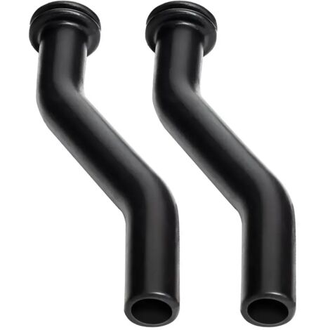 Vacuum hose kit for John Deere lawn tractors (2-pack) – for models 596163, 593998, and 797408