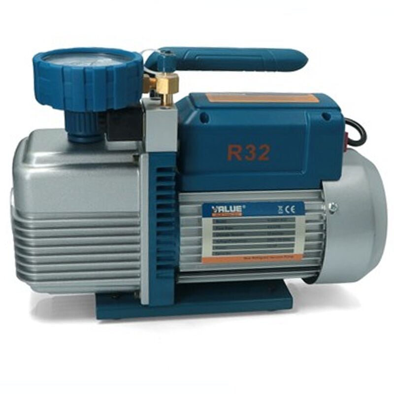 Vacuum pump Double Effect 373w Value vacuometer R32 R1234yf