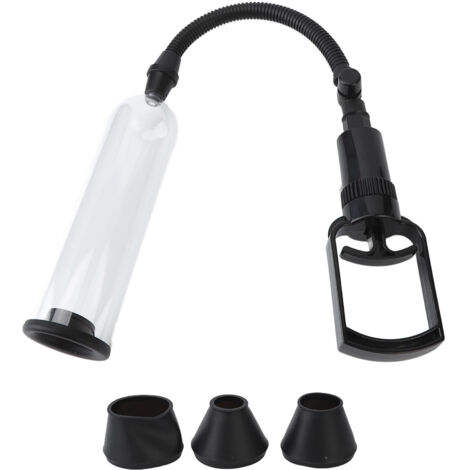 Vacuum pump for men, manual training device for enlargement and treatment, manual air pump