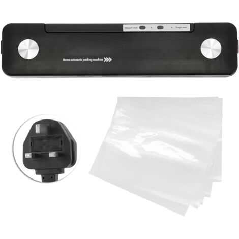 Vacuum Sealing Machine Dry Wet Food Mode 10‑Second Food Sealer for Food Preservation Laboratory TestUK Plug 220V