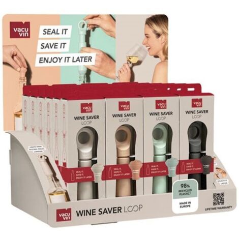 VACUVIN PRESENTOIR 24 POMPES A VIN LOOP 0970060