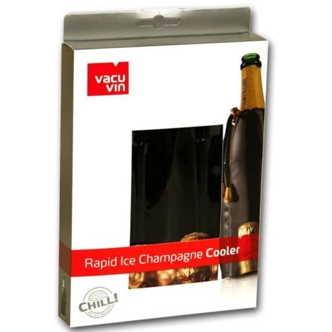 Vacuvin - Rafraichisseur à champagne Black