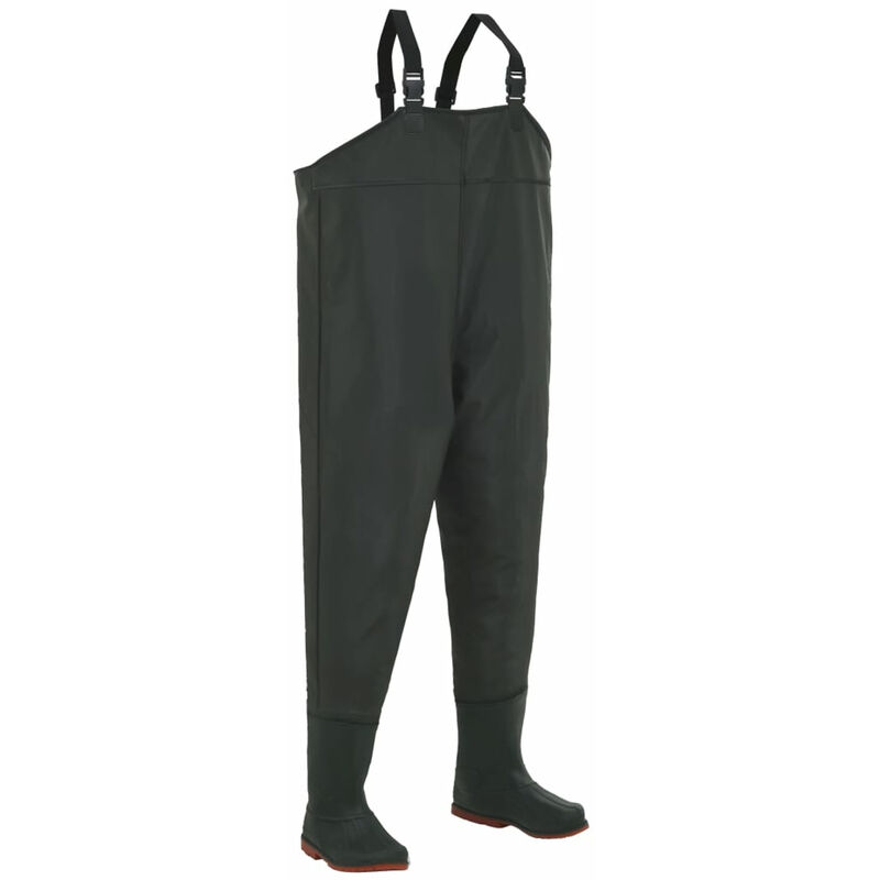 

Vadeador con botas verde talla 40