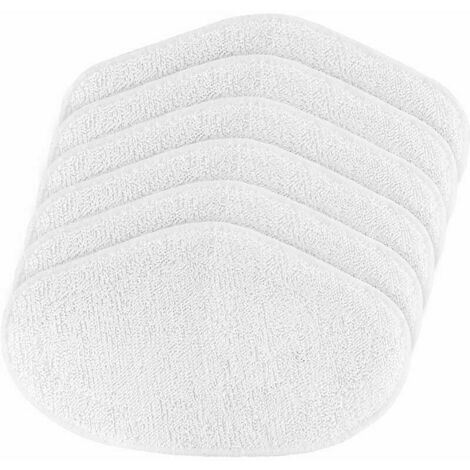 Vadrouilles de rechange lavables pour brosse PAEU0332 Vaporetto Vaporforce pour toutes les surfaces, lot de 8 (Pack of 6)