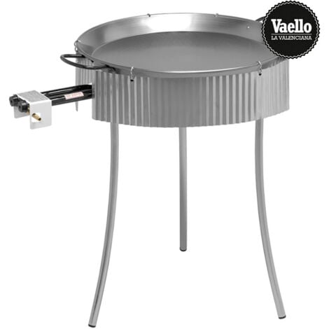 Vaello 75485 Pare-brise Inox pour Paella 3 Modules