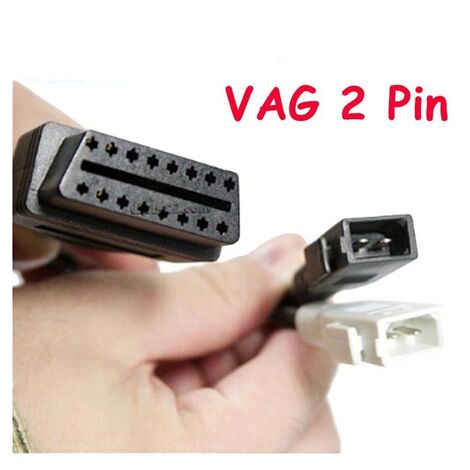 VAG K CAN Commander 1.4 puce FTDI, Scanner câble USB OBD2, outil de Diagnostic pour VW/Audi/Skoda pour VAG k-line Commander,For audi vag 2pin