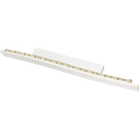 VAGUE Applique Mur plâtre blanc LED intégrée 12 Watts 4200K 800lm 30000h ARIC 50275