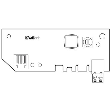 Vaillant 0020139895 Scheda Espansione Cascata VR 32/3, Bianco