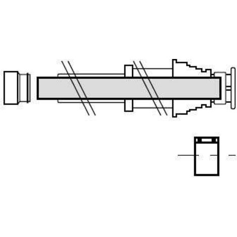 Vaillant 0020220656 Passante fuori tetto verticale 1,5 m (colore nero) | Prezzi e offerte su Tavolla.com