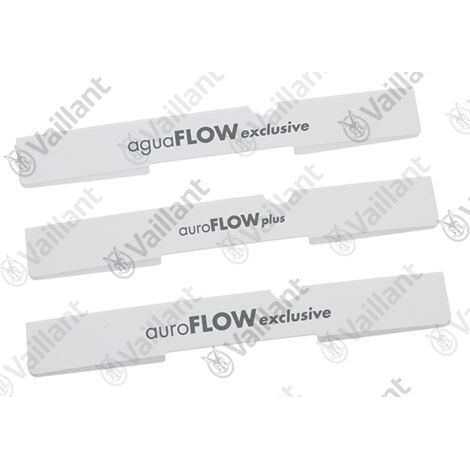 VAILLANT Abdeckung, Firmenschild , Set VPM 15+30 D, u.w. Vaillant-Nr. , 0020174718