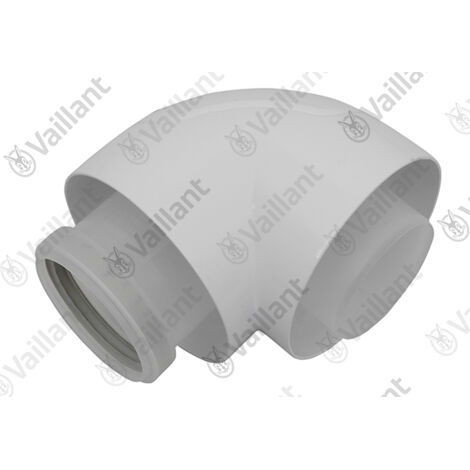 Vaillant Abgasbogen Revisionsbogen 60/100 PP waagerecht für WDF 0020219516 60/100 PP