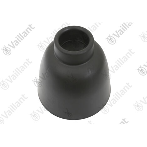 VAILLANT Abgashaube mit Befestigungsklipsen Anschluss an 80 PP (starr) 60/100 u.w. Vaillant-Nr. , 068956
