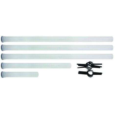 Vaillant Abgasleitung-Pack 7,5m für Brennwerttechnik, DN 80 PP