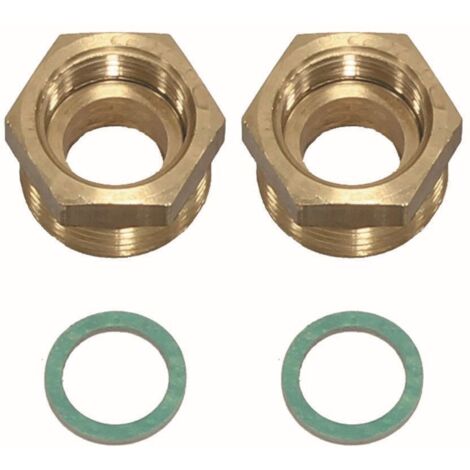 Vaillant Adapter für flexibles Anschlussrohr Übergang von 3/4" auf 1 für bauseitige Installation