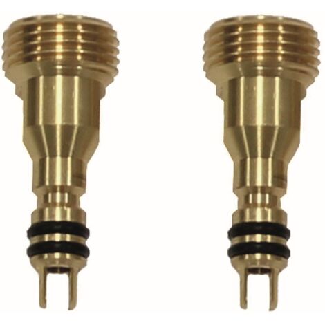 Vaillant Anschlussadapter (2 Stk.) mit Außengewinde R 1/2 für Wassersteckdose - 000472