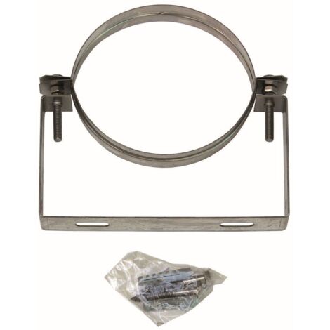 Vaillant Außenwandhalterung 160 mm 50 bis 90 mm verstellbar, Edelstahl, 0020106400