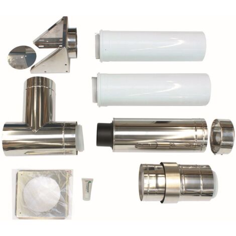 Vaillant Basis-Anschluss-Set 110/160 mm PP an der Fassade konz., 0020106375