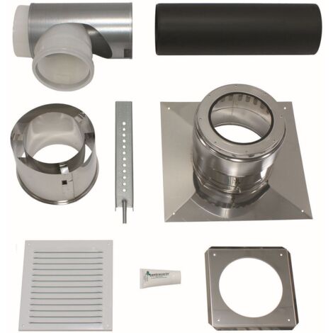 Vaillant Basis-Anschluss-Set DN 160 PP an Abgas DN 160 PP Schacht, 0020095533
