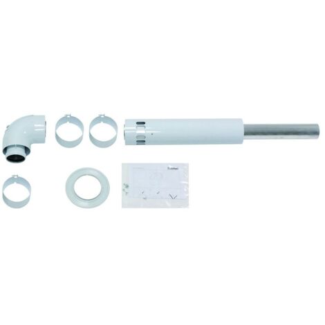 Vaillant Basis-Anschuss-Set für LAS turboTEC Luft-/Abgasführung Alu, 60/100mm