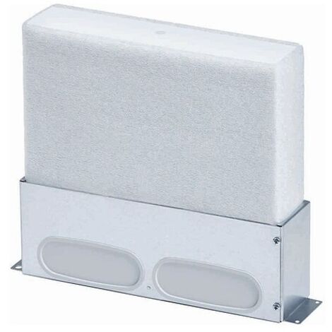 Vaillant Boden-Luftauslass mit 2 Anschlüssen für Luftschlauch flach - 52 x 132 mm - 0020203697