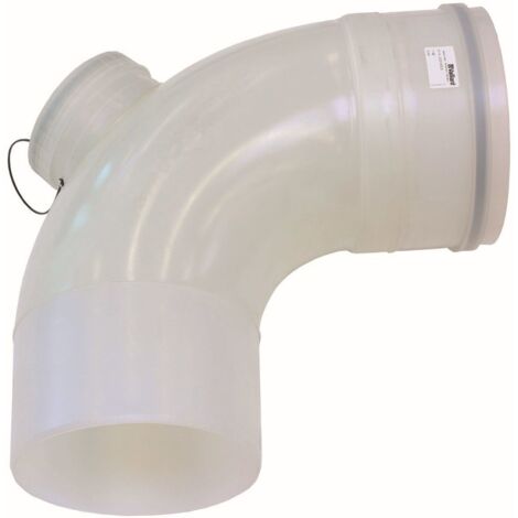 Vaillant Bogen 87 Gr 250 mm PP mit Revisionsöffnung, 0020145529