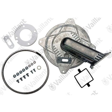 Vaillant Brennerflansch mit Krümmer für VC 126, 196, 246, 306/3-5 R3,5 und weitere Modelle