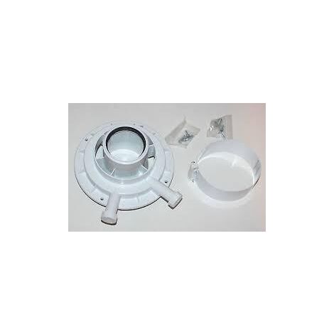 Vaillant – Buse pour sortie verticale condensation 60/100 – Raccord fumisterie en polypropylène – Compatible chaudières à condensation – 20257015