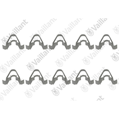 VAILLANT Clip, (x10) VKK 186/5 R1 u.w. Vaillant-Nr. , 0020232052