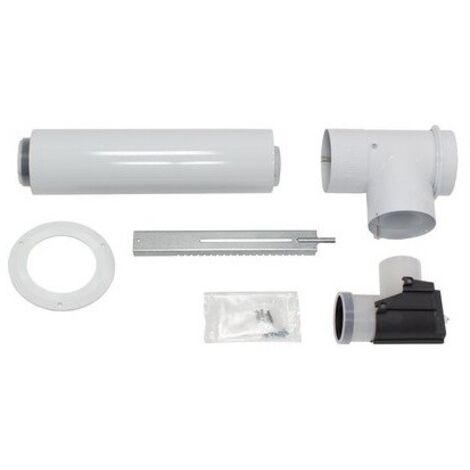 Vaillant connexion de base prévu 80/125 mm 303250 concentrique à un conduit Ø 80 PP dans l&39arbre