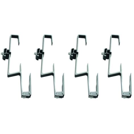 Vaillant Dachankerset Typ P /Frankfurter Kollektor nebeneinander, 4 Stück