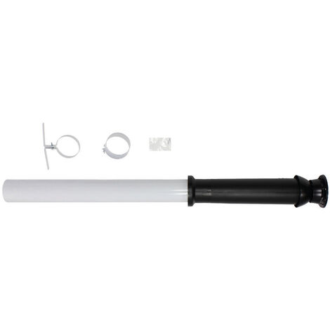 Vaillant Dachdurchführung Aluminium, senkrecht d= 60/100mm schwarz