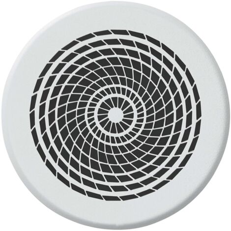 Vaillant Design Abdeckblende rund Durchmesser 125 mm Vortex weiß, 0020212289